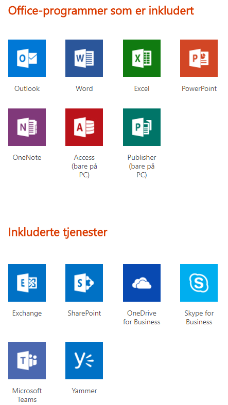 Programmer Office 365